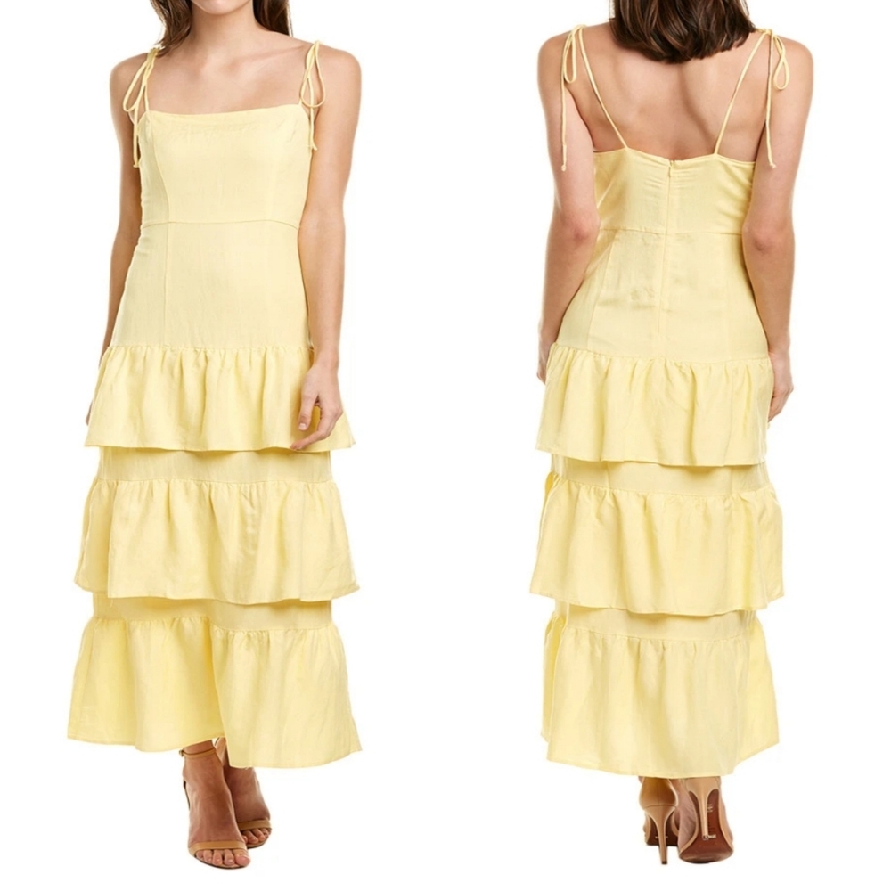 Capulet | Quinn Linen Blend Midi Dress
